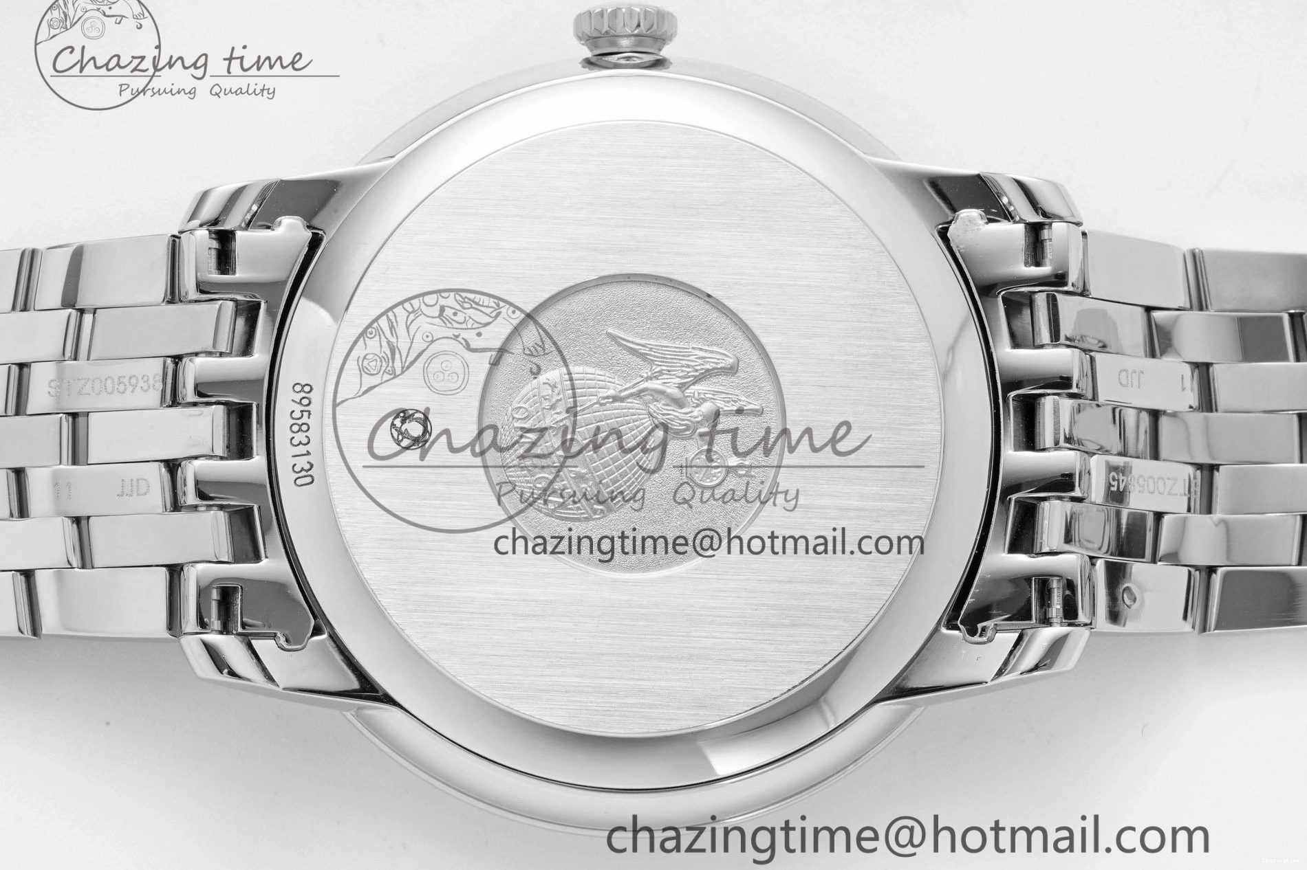 0218 Bold De Ville SS TWF 1:1 Best Edition Gray Dial on SS Bracelet MIYOTA 7840